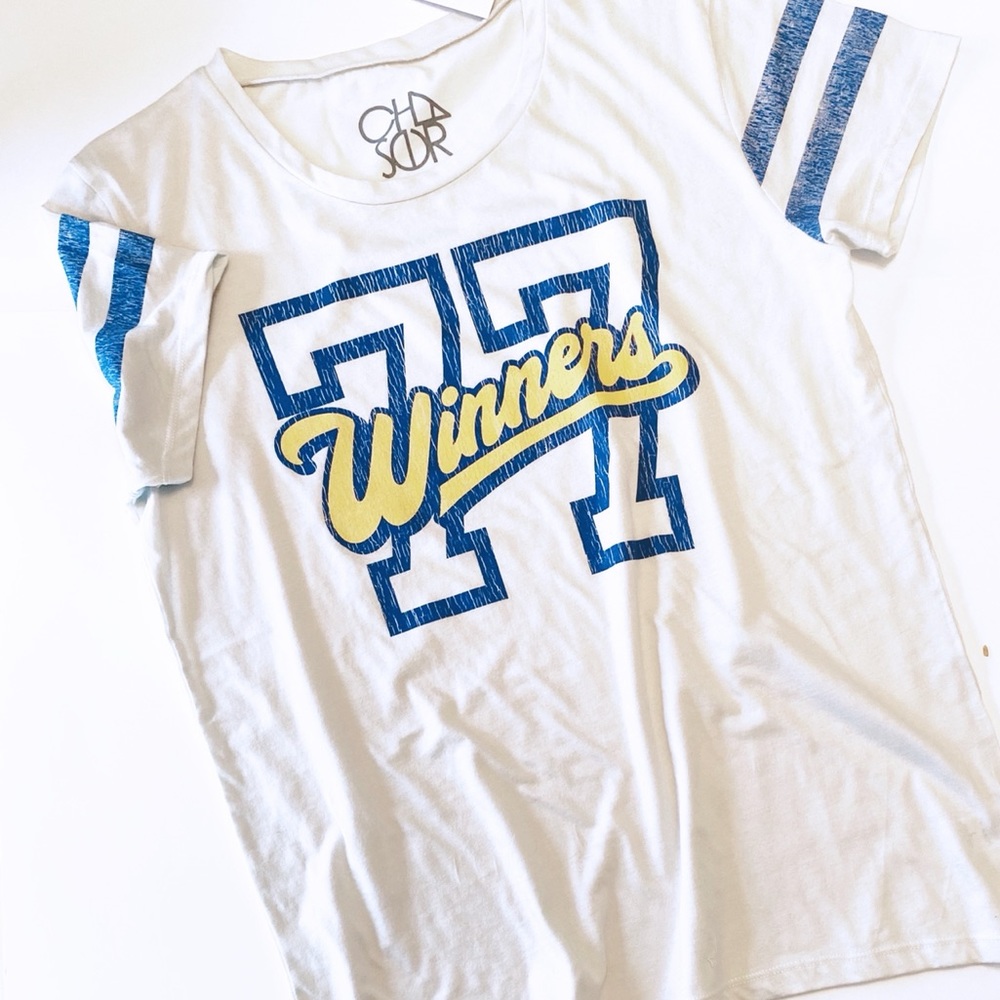 NWT Lrg Chaser 77 Vintage Jersey Style Graphic T